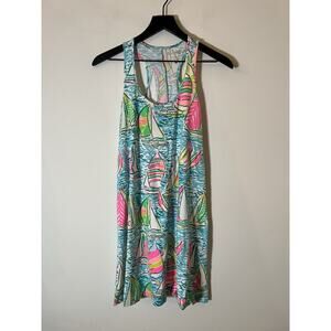 Lilly Pulitzer You Gotta‎ Regatta Dress Dress Sailboat Resort Wear Size XS